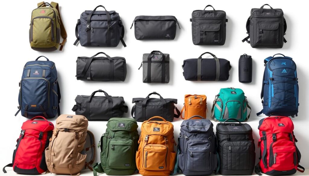 backpacks and storage