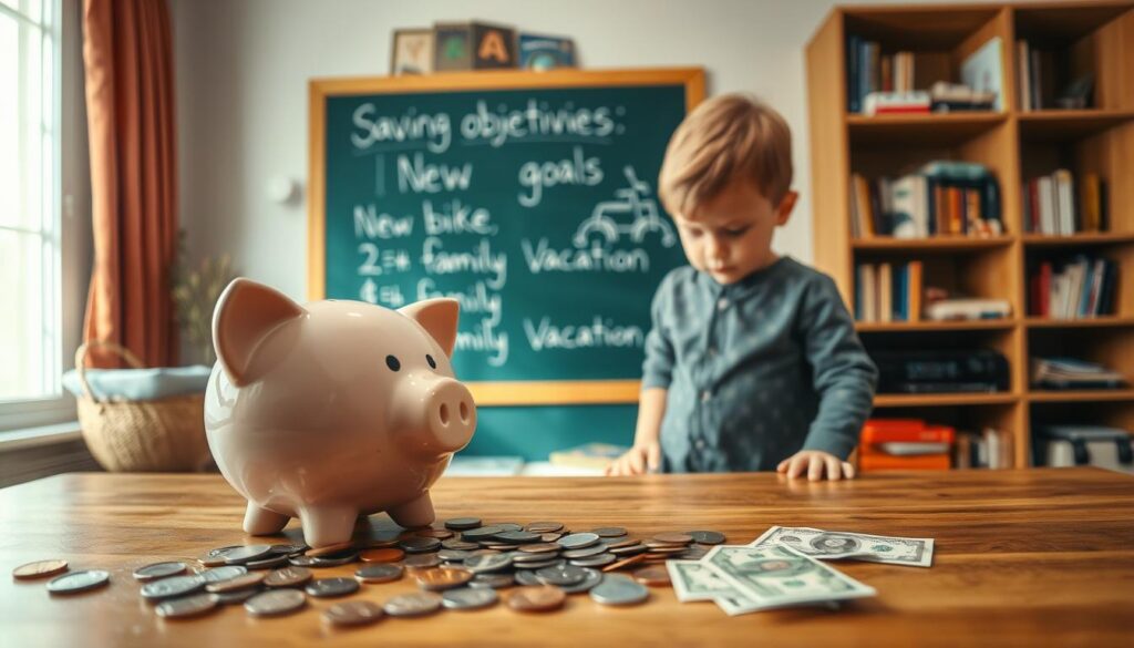 child's savings goals