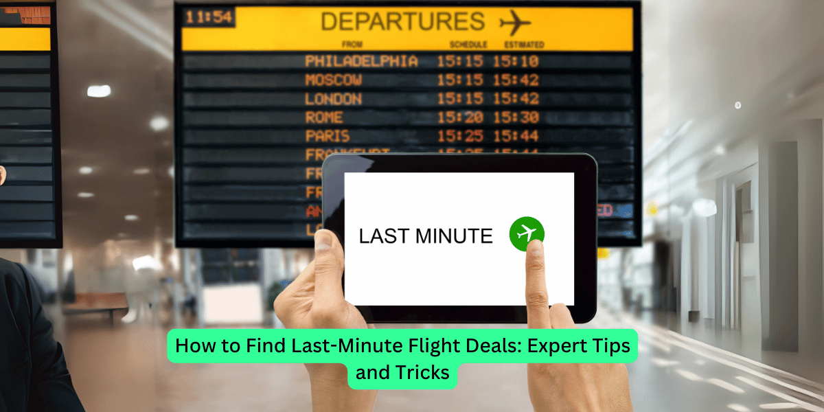 How to Find Last-Minute Flight Deals: Expert Tips and Tricks